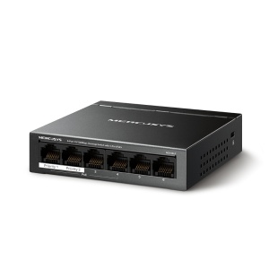 Mrežni svič MS106LP 6-portni crni Mercusys 10/100Mbps PoE+ - Img 3