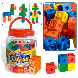 Multispajajući konstruktor - kocke u tegli PE 12088