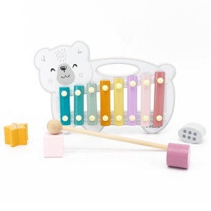 Muzička igračka Ksilofon meda PolarB Viga 24705 - Img 3