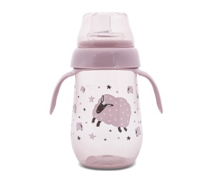 Neprosipajuća Šolja Široki Vrat Non Spill 260ml Roze Lorelli 10200090005