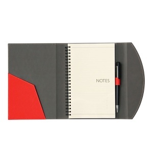 Notes sa magnetnim preklopom A5 crveni Alicante 101.826.20 - Img 2