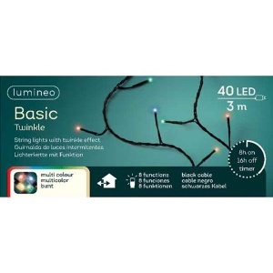 Novogodišnja LED rasveta Twinkle 300cm-40L Lumineo 494108 - Img 2