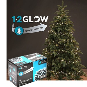 Novogodišnja rasveta Led dekor lampica za jelku visine 210cm Hladno bela 49548200