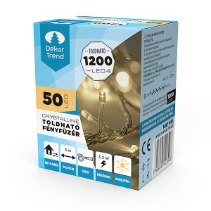 Novogodišnja rasveta svetleći niz Crystalline 50 Led KDT 051