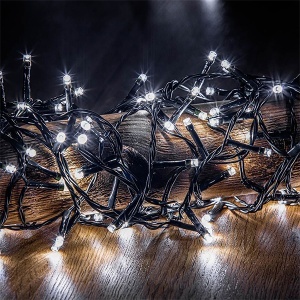 Novogodišnji LED svetleći niz hladno bela Crystalline KAT 055 - Img 2