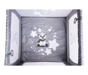 Ogradica za igru siva 94x104x74cm BBO Time 2 Play P-3065-2GREY - Img 4