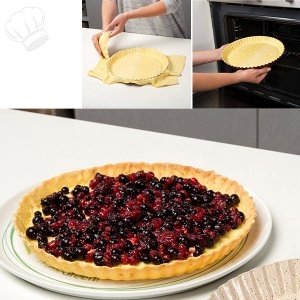 Okrugli keramički pleh za tart 27 cm Nava NV10-103-055 - Img 2