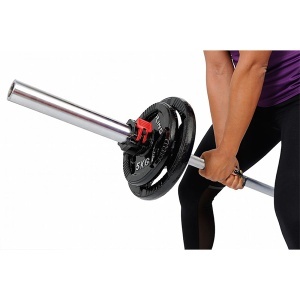 Olimpijski tegovi liveni sa hvatom 1x5kg Ring RX PL14-5 - Img 2
