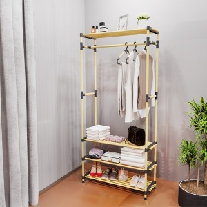 Otvoreni garderober 77x28x164cm Seowood RF-7704 - Img 3