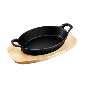 Ovalni pekač liveni 22x15x4,2cm FG BR-7003