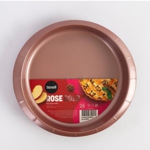 Pekač okrugli Rose Gold Texell TPRG-O324