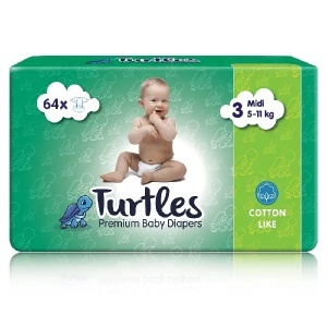 Pelene za bebe Turtles baby MIDI 3