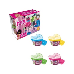 Plastelin sa šljokicama Barbie Glitter Fashion 88843 Lisciani 49410