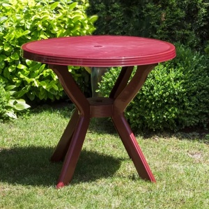 Plastični baštenski sto 70cm okrugli 16074 - Img 2