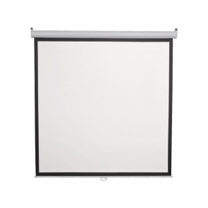 Platno za projektor manualno 180x180cm PSM 100 1:1 SBox 815