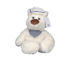 Plišana Igračka 30cm 0m+ Meda Sa Šeširom Dizi Toys 511.MQT20053-MED-S-30