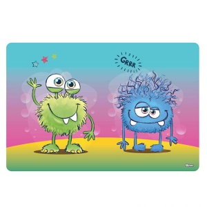 Podloga za radni sto Spirit Little Monsters 60x40cm