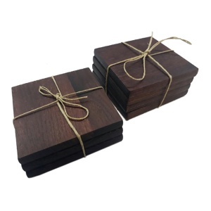 Podmetači za čaše 90x90x10mm Bagrem Wood Holz 6021wh