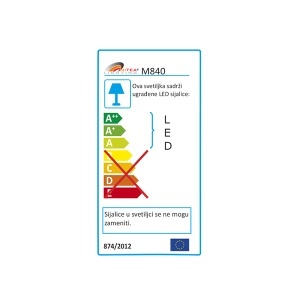 Podna lampa - ugradna M840-LED-12x0.1W - Img 2