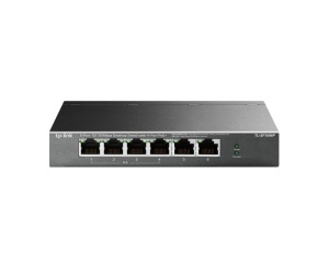 PoE switch TP-Link TL-SF1006P sa 6 portova (4 PoE+), metalno kućište