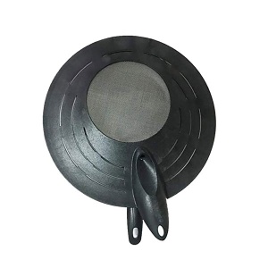Poklopac protiv prskanja ulja sa mrežicom 31 cm Sombrero crni Metaltex 206631 - Img 3