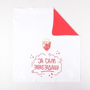 Pokrivač Crvena Zvezda beli 3131-21B - Img 2