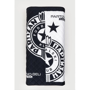 Pokrivač Partizan Crno-beli dajte gol 140x200cm