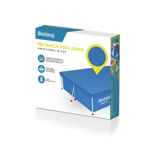 Pokrivač za bazen sa metalnim ramom Bestway 300x201 cm 58106 - Img 3