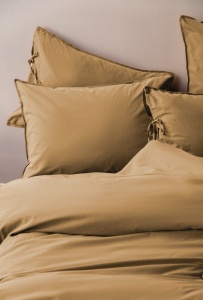 Posteljina Issimo Popline Double Natural Fine Savanna Brown 040644
