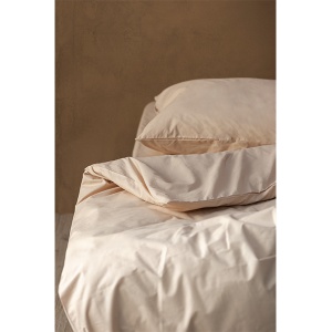 Posteljina Organic Organski pamuk 140x200cm ekri
