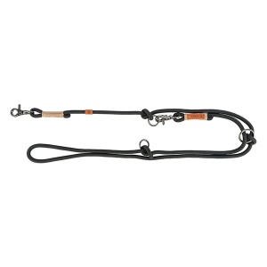 Povodac be nordic radni S M 2 00m/8mm crno/bež