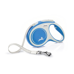 Povodac Flexi new comfort M 5m plavi