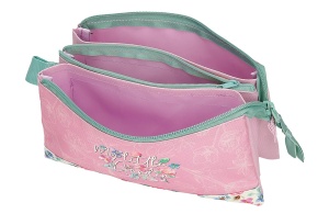 Prazna pernica sa 3 pregrade My Little Garden pink Movom 30.643.42 - Img 4