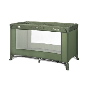Prenosivi Krevet 1 Nivo Lorelli Carina 1 Oil Green Stars 10080662605
