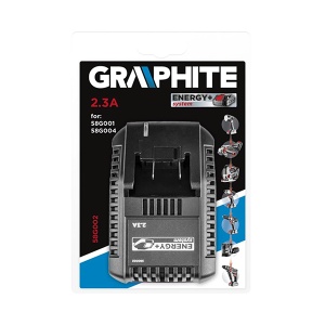 Punjač Energy+ 2,3A 18V Li-ion Graphite 58G002 - Img 4
