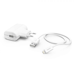 Punjač za Apple iPhone MFI beli 2,4A premium-Hama 183265 - Img 2