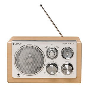 Radio TR-61 LIGHT WOOD DENVER 30299