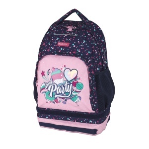 Ranac školski sa točkićima RASKLOPIV 34x46x20 cm 23 l - 1,8 kg Party - Img 3