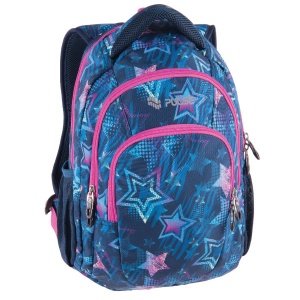 Ranac Teens Blue Stars Pulse 43x28x22cm