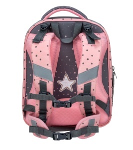 Ranac za školu Belmil Sturdy 338-82 Pink Heart Puppy 35x19x38cm - Img 3