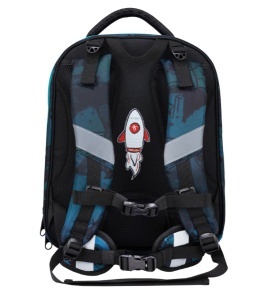 Ranac za školu Belmil Sturdy 338-82 Street Flow 35x19x38cm - Img 3
