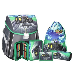 Ranac za školu Spirit Monster truck metalna kopča Set TTS 405785