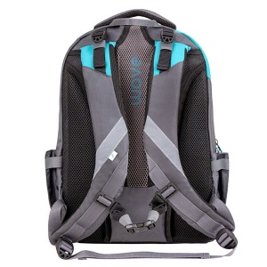 Ranac za tinejdžere Belmil 338-89 Plava Laguna 27x18x40cm plava siva - Img 2