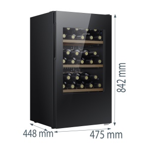 Rashladna vitrina za vino 1 zona 84,2x47,5x44,8cm Gorenje WC48G4BG4 - Img 3
