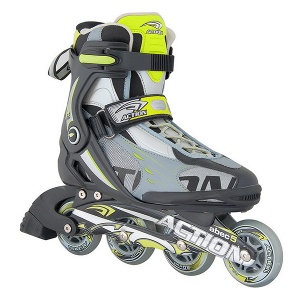 Roleri PW-140R sivo zeleni vel 42 3092019