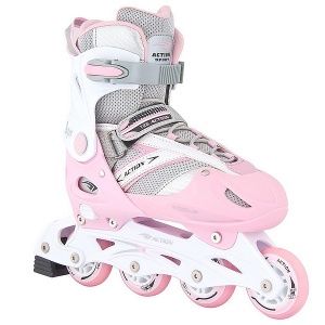 Roleri PW126C roze L vel 40-43 3090026
