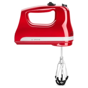 Ručni mikser 6 brzina 60W crveni KitchenAid KA5KHM6118EER