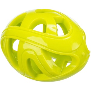 Rupičasta ragbi lopta 11cm žuta