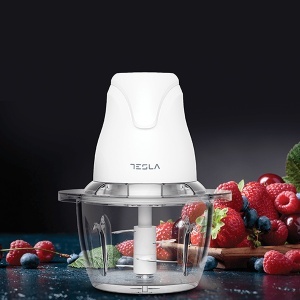 Seckalica sa staklenom posudom 400 W bela Tesla FC302W - Img 3