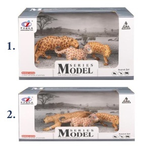 Set divlje životinje Leopardi sa mladuncima 497190 - Img 2